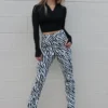 Emory Park Imprint Jeans ★ Zebra Bottoms