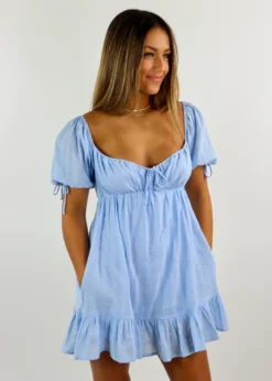 Cotton Candy Be Your Friend Dress ★ Baby Blue