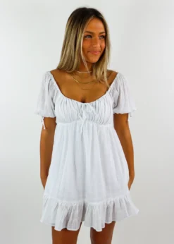 Cotton Candy Be Your Friend Dress ★ White