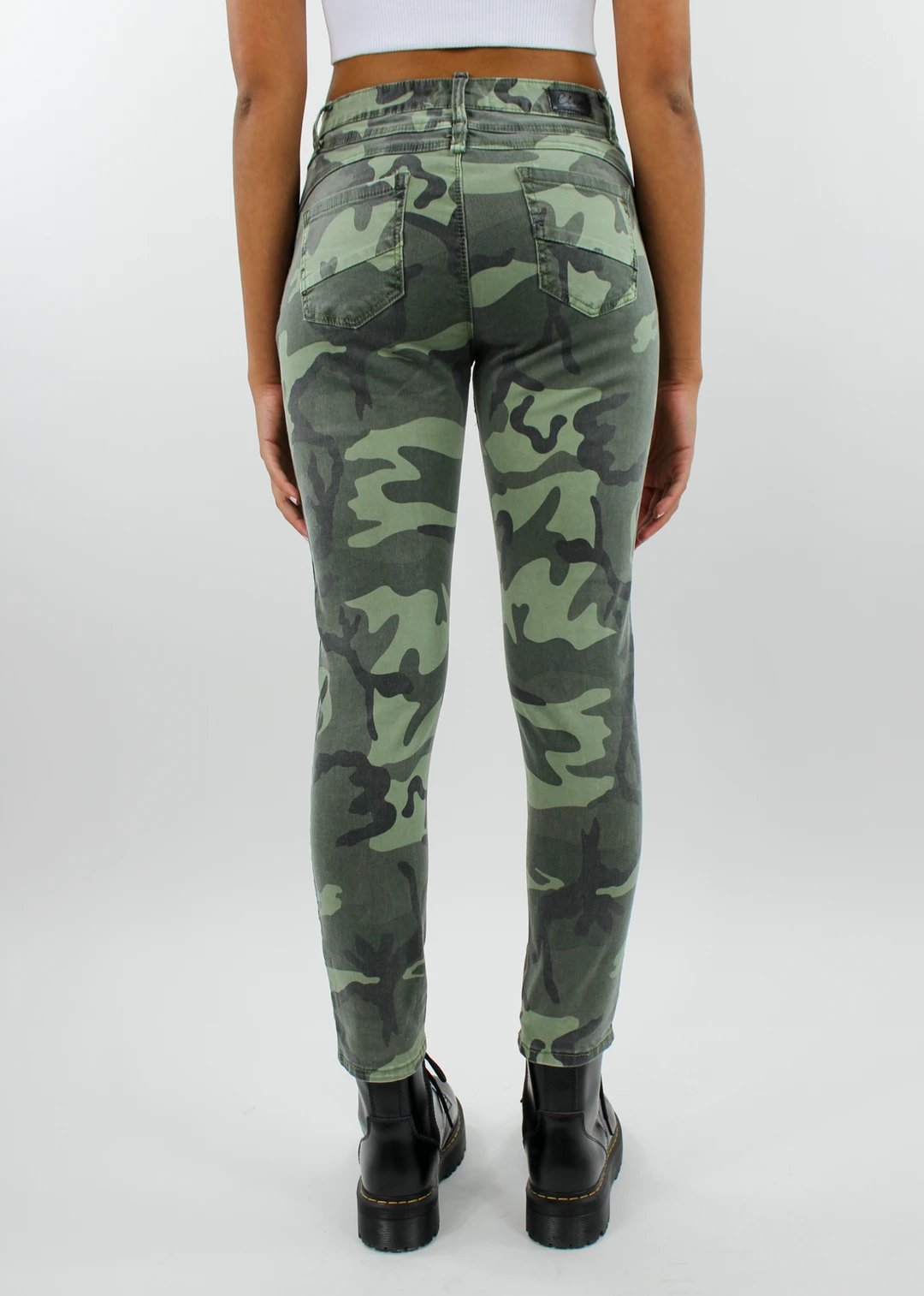 Elan Hide Away Jeans ★ Green Camo 9 Elan Hide Away Jeans ★ Green Camo