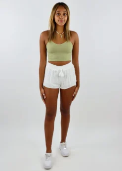 Vintage Havana Deserve You Shorts ★ White Best Sellers 11 Vintage Havana Deserve You Shorts ★ White Best Sellers