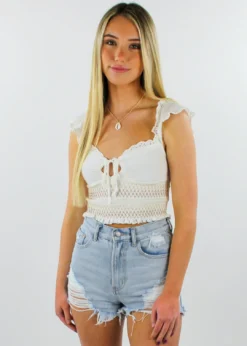 Vintage Havana Tops Paradise Top ★ Ivory