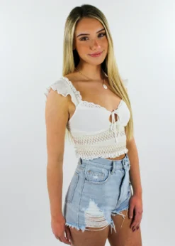Vintage Havana Tops Paradise Top ★ Ivory