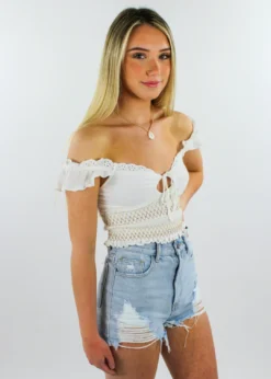 Vintage Havana Tops Paradise Top ★ Ivory