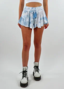 Vintage Havana Die For You Shorts ★ Blue
