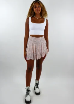 Vintage Havana Bottoms Love Like This Skort ★ Blush