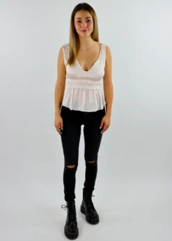 Storia Last Friday Night Top ★ Cream