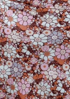 Cotton Candy Just Another Girl Wrap Skirt ★ Pink Floral Bottoms