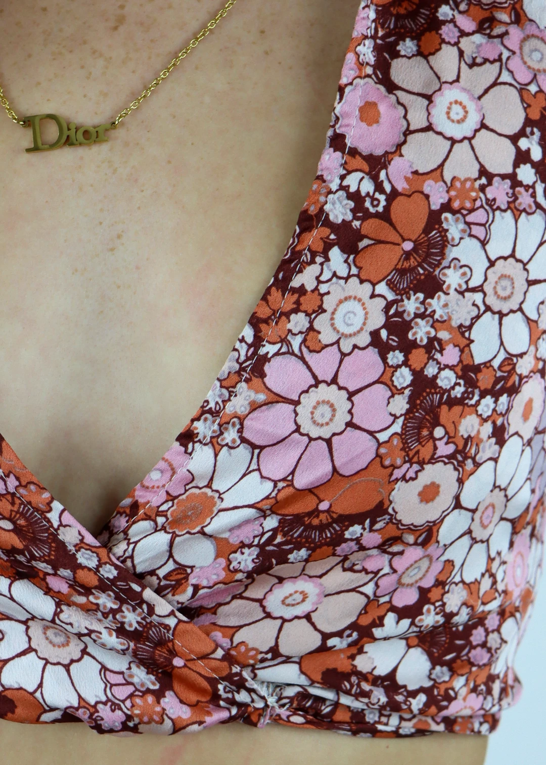 Cotton Candy Tops Just Another Girl Crop Top ★ Pink Floral 8 Cotton Candy Tops Just Another Girl Crop Top ★ Pink Floral