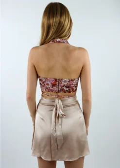 Cotton Candy Tops Just Another Girl Crop Top ★ Pink Floral 14 Cotton Candy Tops Just Another Girl Crop Top ★ Pink Floral