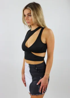 Stevenella Break Your Plans Tank ★ Black Tops