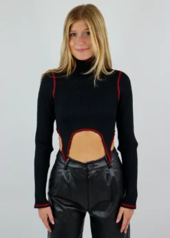 The Kript The Motto Top ★ Black