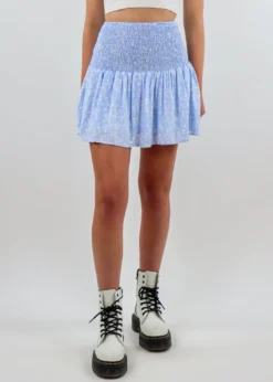 Le Lis Bottoms Teenage Dream Skirt ★ Baby Blue