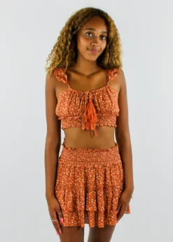 Rock N Rags Shop By Brand Start Me Up Tank ★ Burnt Orange