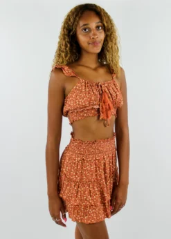 Rock N Rags Shop By Brand Start Me Up Tank ★ Burnt Orange