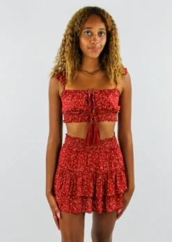 Kayla's Armoire Start Me Up Tank ★ Red