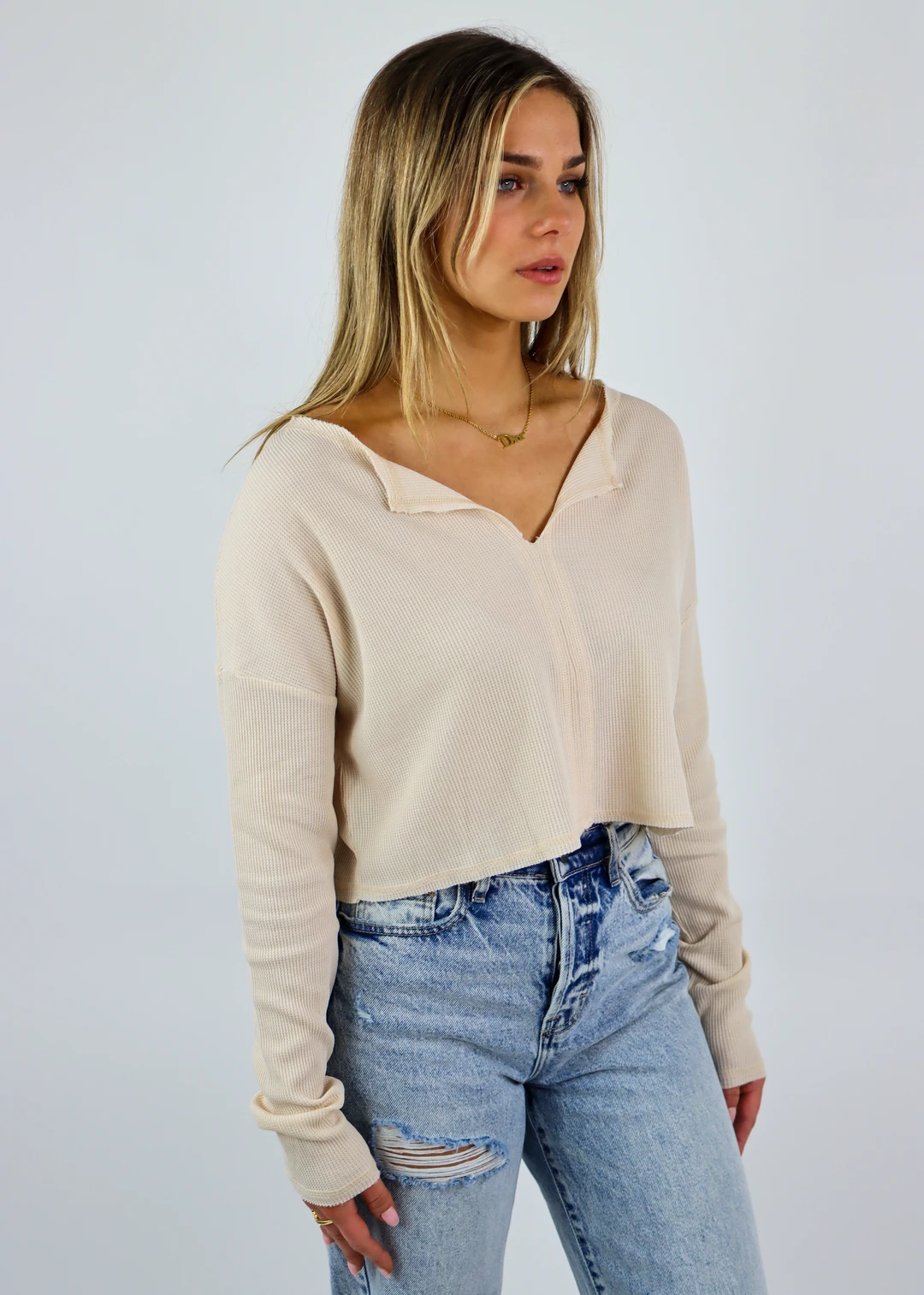 Mono B Wake Up Top ★ Sand Newness 4 Mono B Wake Up Top ★ Sand Newness