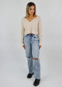 Mono B Wake Up Top ★ Sand Newness 9 Mono B Wake Up Top ★ Sand Newness