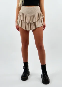 Rock N Rags Best Sellers Sunshine Daydream Skirt ★ Tan