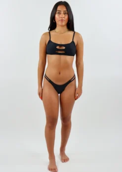 Motel Motel Rocks Love Shack Bikini Bottom ★ Black