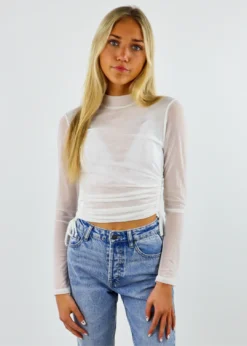Emory Park Wildest Dreams Long Sleeve Top ★ White