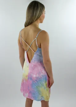 Le Lis Spice Up Your Life Dress ★ Rainbow Tie Dye Dresses