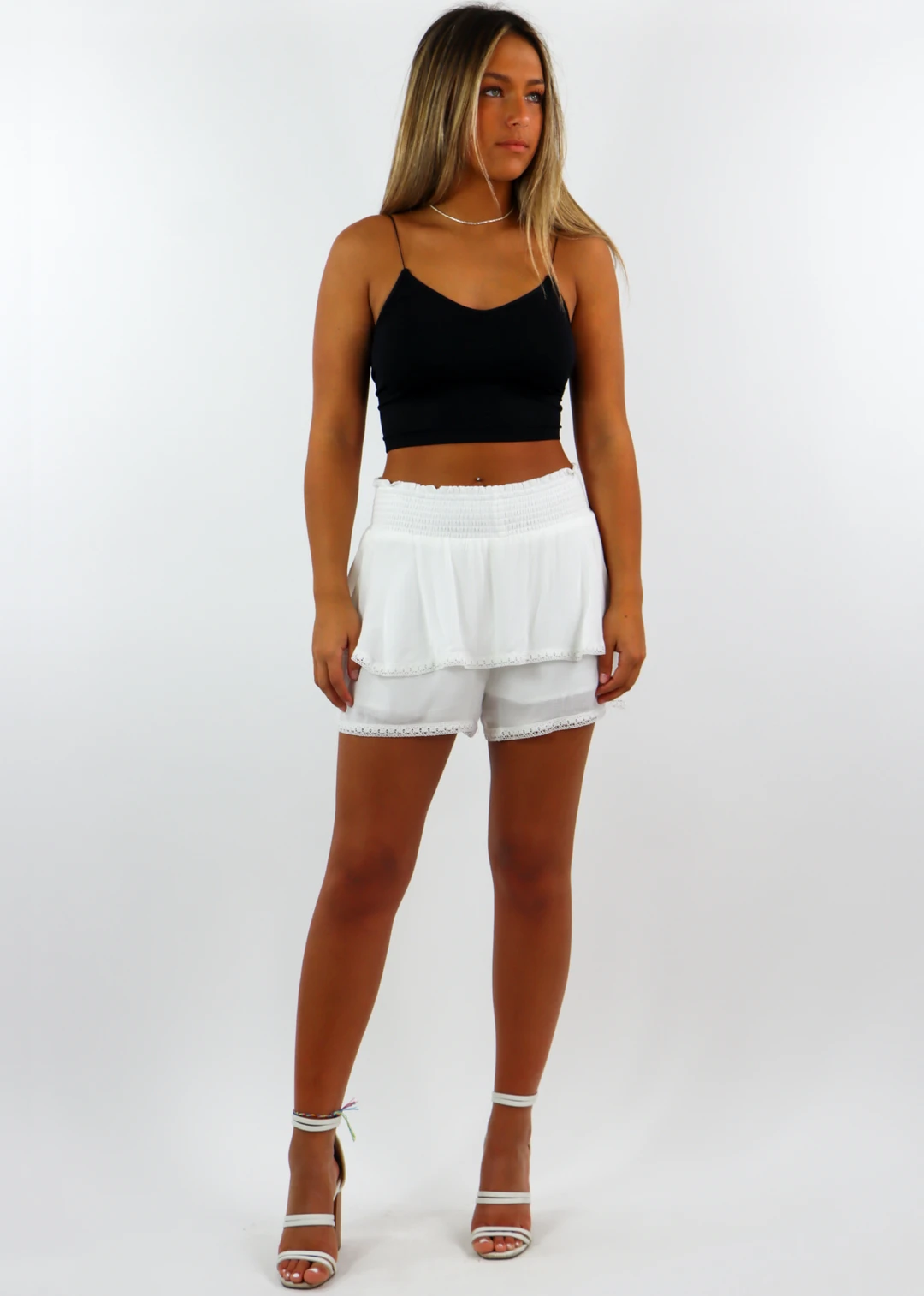 Le Lis Newness Sweet Salvation Skort ★ White 7 Le Lis Newness Sweet Salvation Skort ★ White