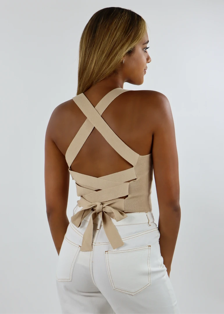 Le Lis Sale Back To You Tank ★ Beige 3 Le Lis Sale Back To You Tank ★ Beige