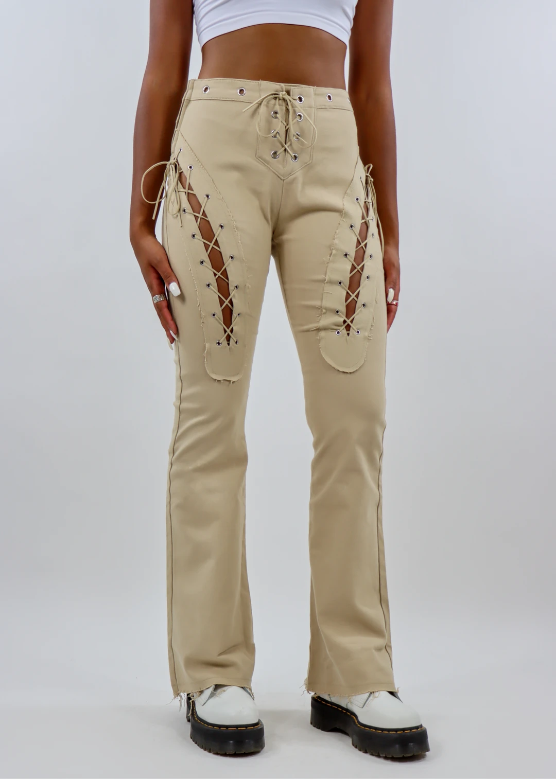 The Kript Make Me Feel Pants ★ Beige Bottoms 5 The Kript Make Me Feel Pants ★ Beige Bottoms