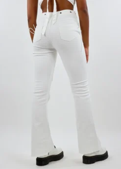The Kript Make Me Feel Pants ★ White Bottoms