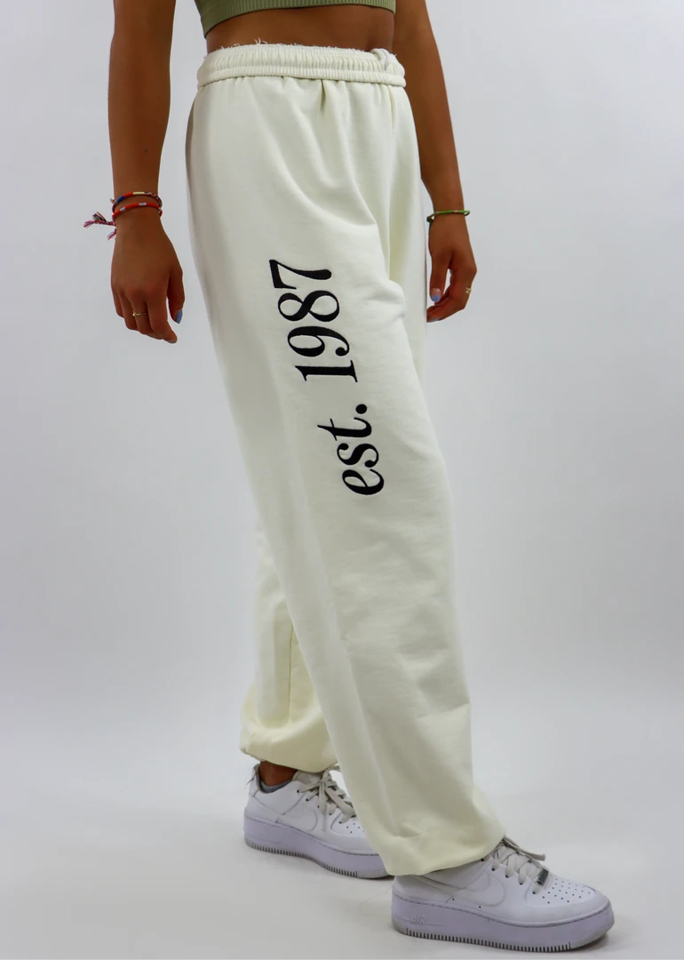 Mayfair Group Mayfair Athletic Club Sweatpants ★ Cream 4 Mayfair Group Mayfair Athletic Club Sweatpants ★ Cream