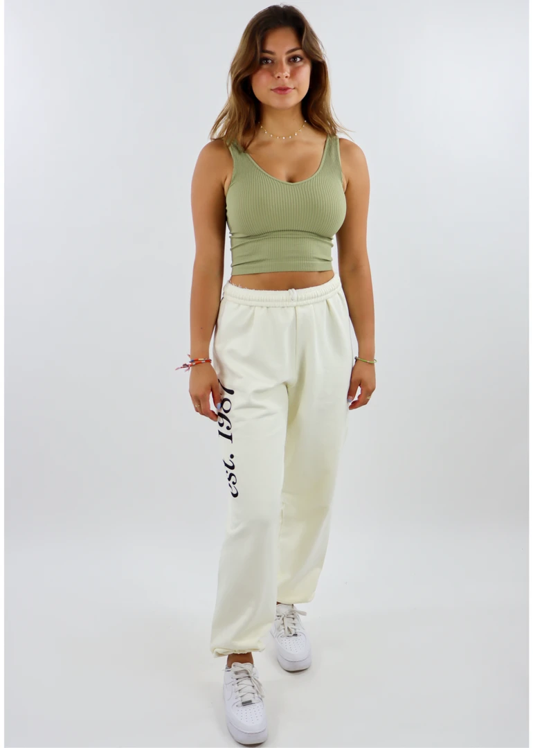 Mayfair Group Mayfair Athletic Club Sweatpants ★ Cream 7 Mayfair Group Mayfair Athletic Club Sweatpants ★ Cream