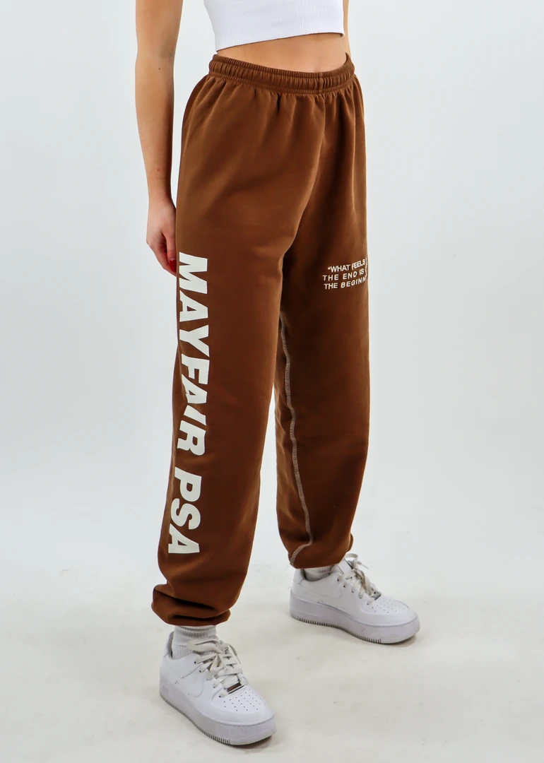 Mayfair Group Mayfair PSA Sweatpants ★ Brown 3 Mayfair Group Mayfair PSA Sweatpants ★ Brown