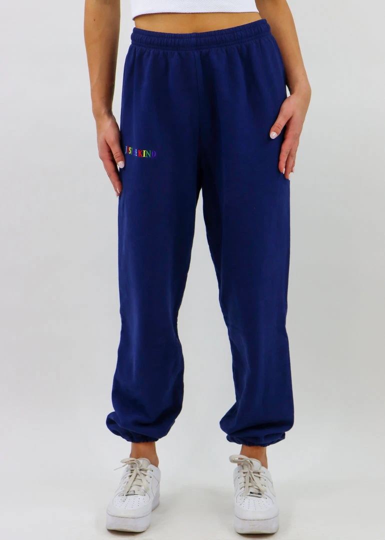 Mayfair Group Mayfair Just Be Kind Sweatpants ★ Navy 3 Mayfair Group Mayfair Just Be Kind Sweatpants ★ Navy