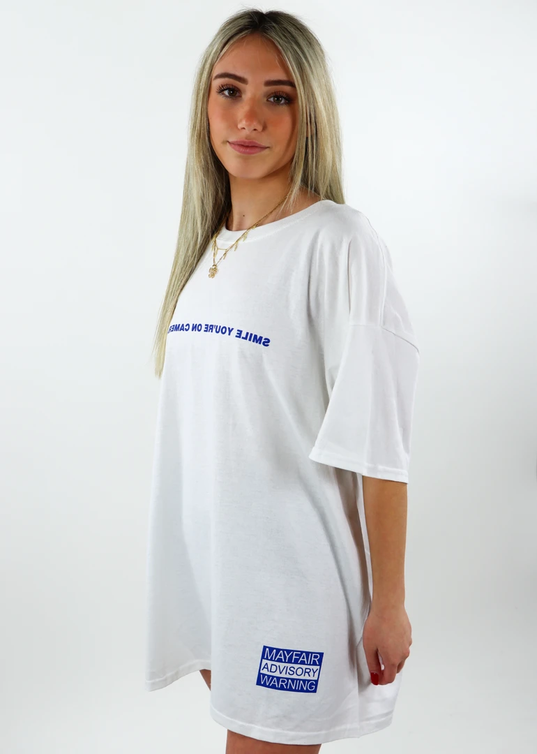 Mayfair Group Mayfair Smile You're On Camera Tee ★ One Size 5 Mayfair Group Mayfair Smile You're On Camera Tee ★ One Size