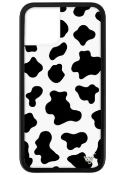 Wildflower Moo Moo IPhone Case ★ Black & White