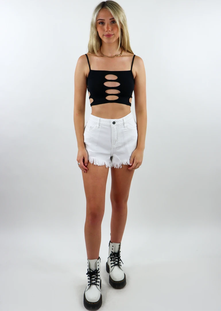 Motel Motel Rocks Black Hearted Tank ★ Black 6 Motel Motel Rocks Black Hearted Tank ★ Black