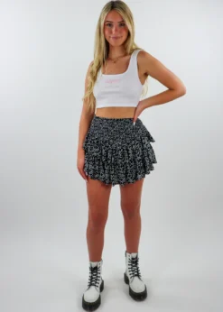 Motel Sugar Embroidered Tank ★ White