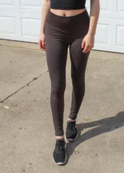 NIKIBIKI Cheetah Girl Leggings ★ Charcoal Grey