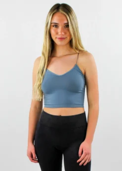 NIKIBIKI Dreamer Tank ★ Dusty Blue Best Sellers