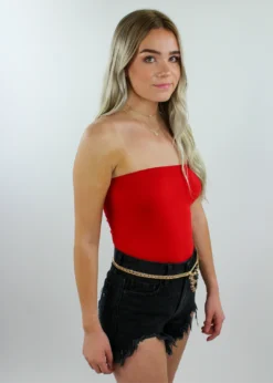 NIKIBIKI Seamless Tops Uptown Girl Tube Top ★ Red