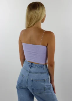 NIKIBIKI Tops Dreamer Ribbed Tank ★ Lavender