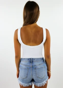 NIKIBIKI Spill The Tea Bodysuit ★ White