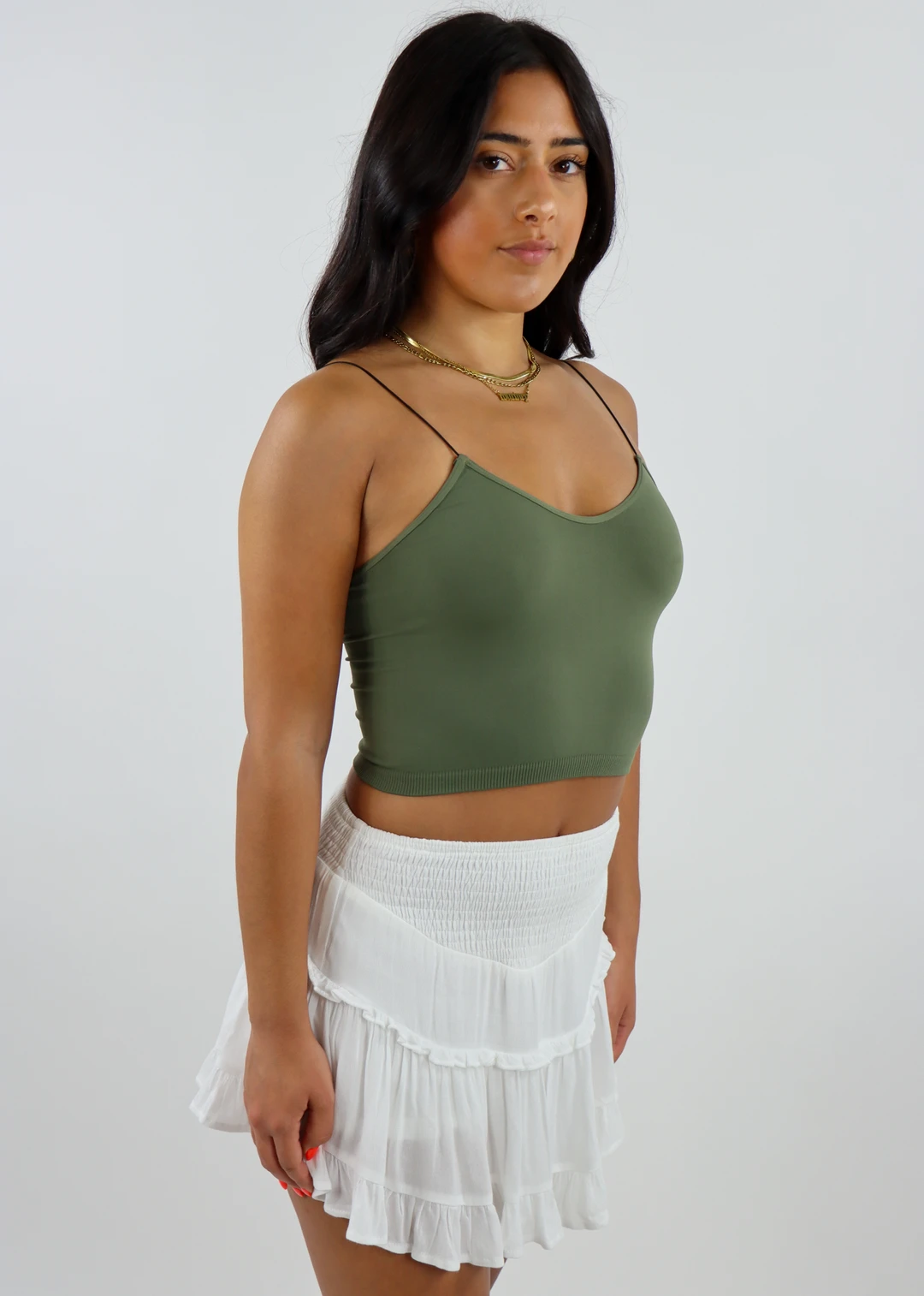 NIKIBIKI Dreamer Tank ★ Olive 4 NIKIBIKI Dreamer Tank ★ Olive