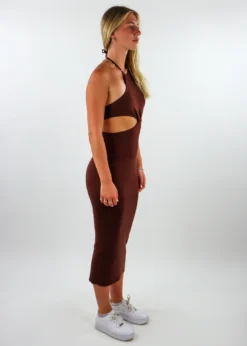 Pepper Mayo Pretty Girl Midi Dress ★ Brown 12 Pepper Mayo Pretty Girl Midi Dress ★ Brown