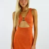 Pepper Mayo Broken Promises Dress ★ Orange