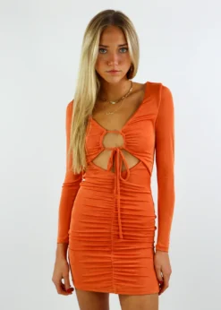 Pepper Mayo Way To Go Dress ★ Orange