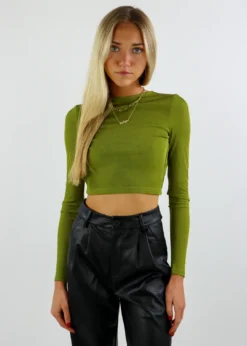 Pepper Mayo Move Along Long Sleeve Top ★ Green