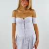 Stevenella Piece Of Me Dress ★ White