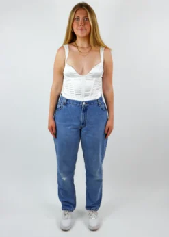 Vintage Levi's Newness Price Tag Vintage Levi Jeans ★ Medium Wash